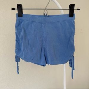 Knit Ruched Shorts